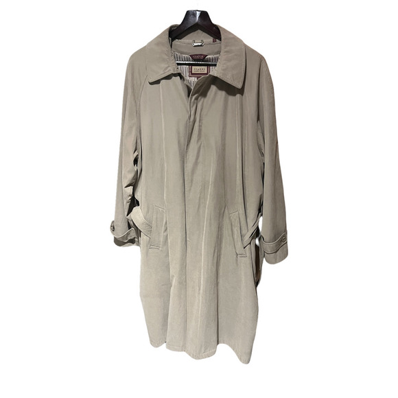 CIANNI CELLINI - fine long men trench coat Italian design - Size 46L - Picture 1 of 11